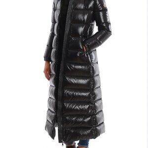 MONCLER Hudson Giubbotto Black Long Puffer jacket Size 3 brand new w/tags